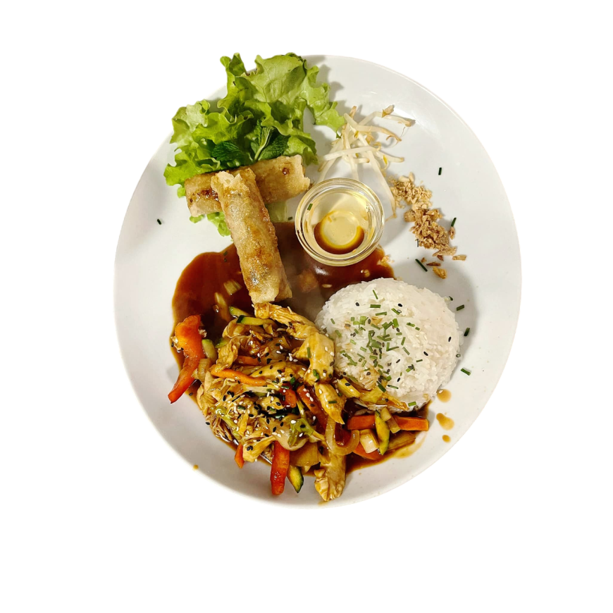 Poulet sauce aigre douce