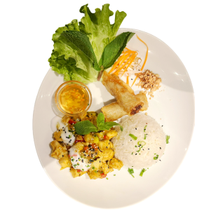 Poulet curry lait de coco...