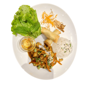Poulet curry au lait de coco et citronnelle